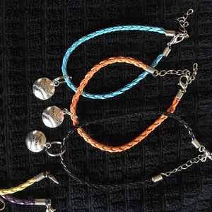 Baseball bracelets